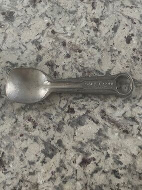 Vintage Safe-T Cone Scoop Stainless Steel Scoop - Silver 7.75” ice cream scoop